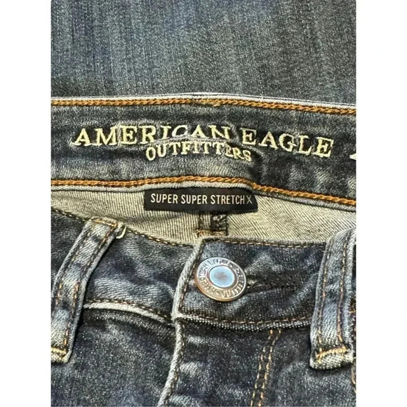 American Eagle Outfitters Size 2 Regular Super Super Stretch Hi-Rise Jeggings - Picture 3 of 7